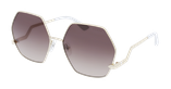 Lunettes de soleil femme GU7815 dorée - Vue de face