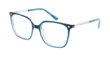 Lunettes de vue femme MAGIC256 vert - Vue de face