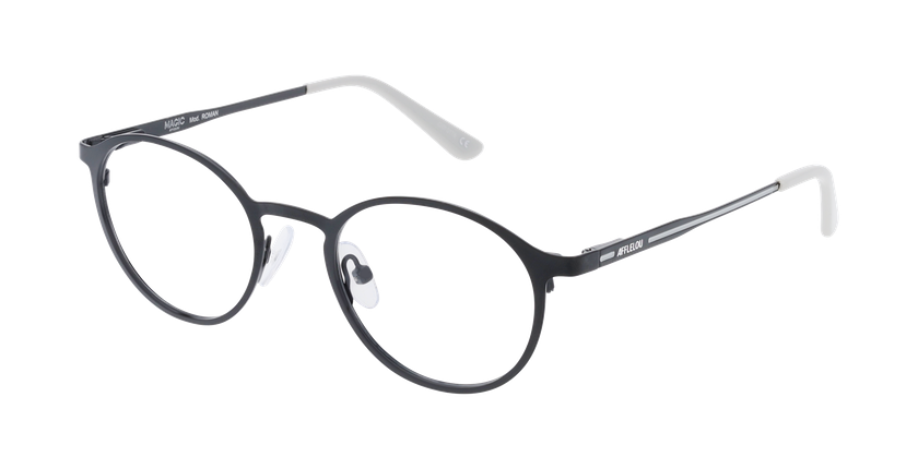 Lunettes de vue homme ROMAN noir - Vue de face