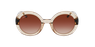 Lunettes de soleil femme ROSE LA91003 beige