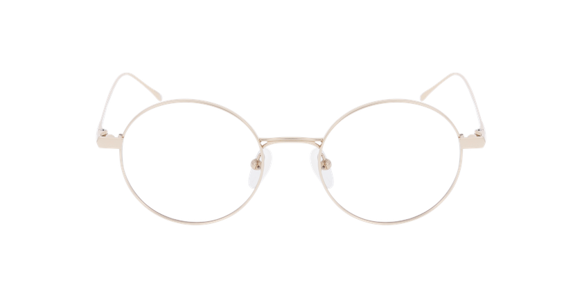 Lunettes de vue homme MAGIC230 dorée - Vue de face