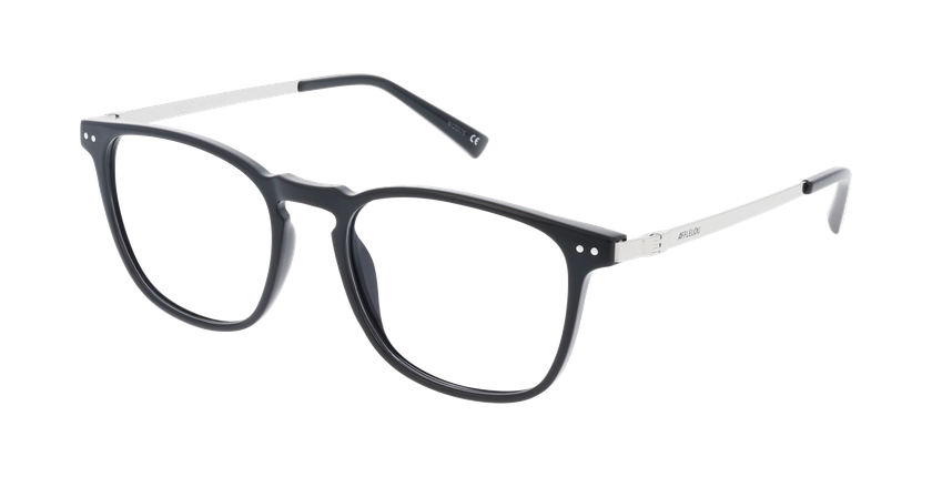 Lunettes de vue homme RONAN noir - Vue de face