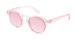 Lunettes de soleil LEMON rose - Vue de face