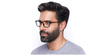 Lunettes de vue homme MAGIC243 noir - Vue de face