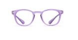 Lunettes de vue BLUE BLOCK MIXTE violet - Vue de face