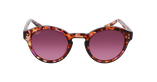 Lunettes de soleil femme ALPONA écaille/rose - Vue de face