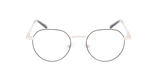 Lunettes de vue homme JEFF noir - Vue de face