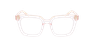 Lunettes de vue femme CARACTERES FIL D'OR REVEUSE rose