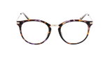 Lunettes de vue femme MAGIC NAWELL écaille/violet - Vue de face