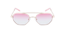 Lunettes de soleil CERVIN dorée/rose