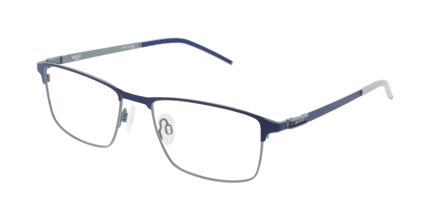 Lunettes de vue homme MAGIC274 bleu - Vue de face