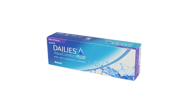 Lentilles de contact Dailies AquaComfort Plus Multifocal - Vue de face