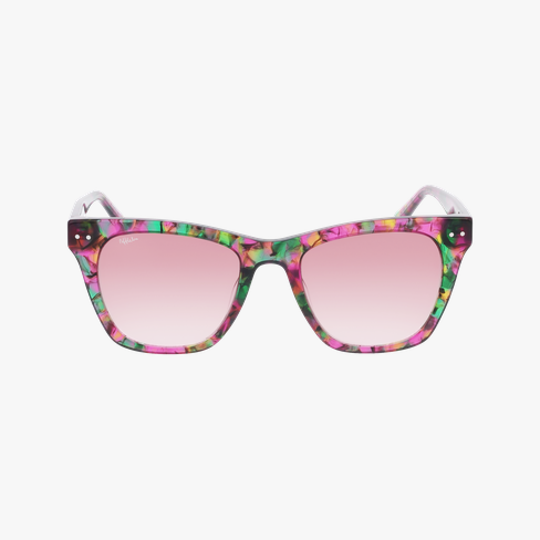 Lunettes de soleil femme JANIE rose Vue de face