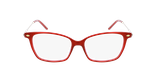 Lunettes de vue femme MAGIC PALOMA rouge - Vue de face