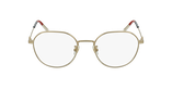 Lunettes de vue femme GG0684O dorée/dorée - Vue de face