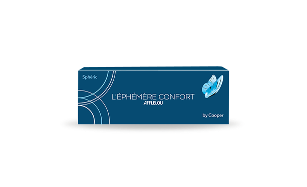 Lentilles de contact L'Éphémère Confort Silicone Hydrogel 30L - Vue de face