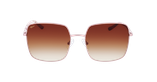 Lunettes de soleil femme CASSANDRA rose - Vue de face