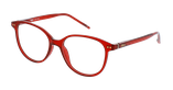 Lunettes de vue enfant TANIA rouge - Vue de face