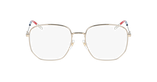 Lunettes de vue femme GG0396O dorée/dorée - Vue de face