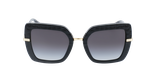 Lunettes de soleil femme DG4373 noir - Vue de face