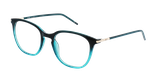 Lunettes de vue femme MAGIC 176 vert - Vue de face