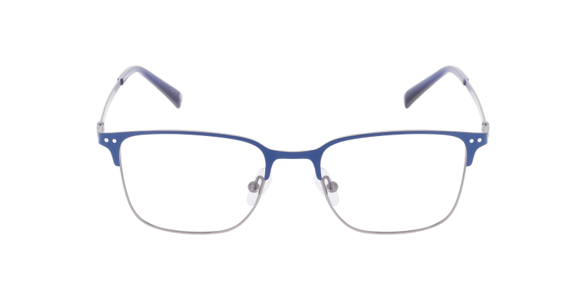 Lunettes de vue homme NATHEO bleu - Vue de face