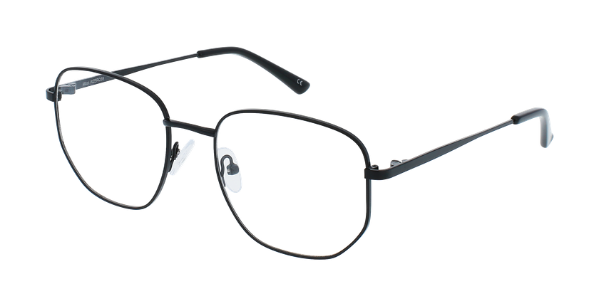 Lunettes de vue femme RZERO 35 noir - Vue de face