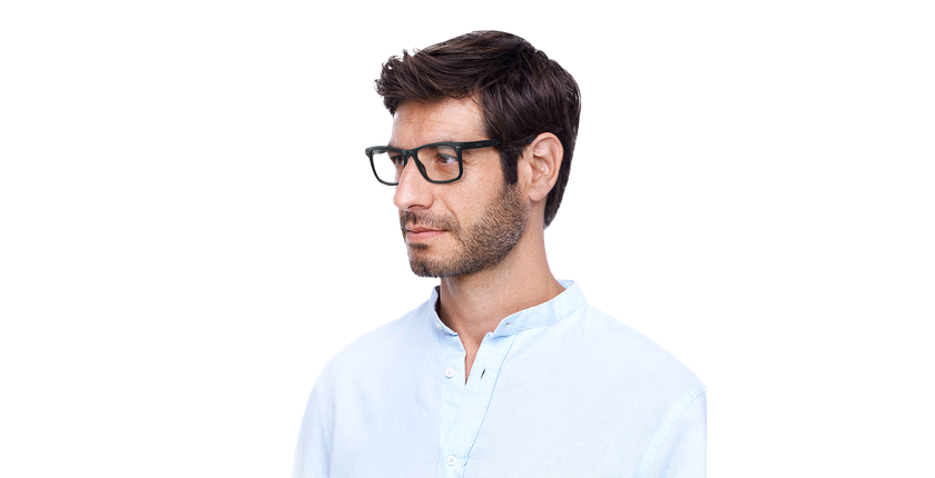 Lunettes de vue homme MAGIC268 bleu - Vue de face