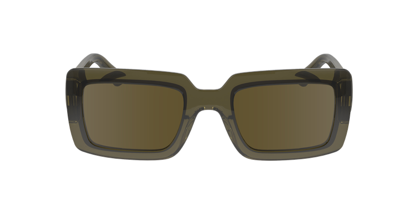 Lunettes de soleil femme LO743S vert - Vue de face