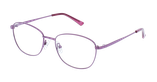 Lunettes de vue femme RZERO 33 violet - Vue de face