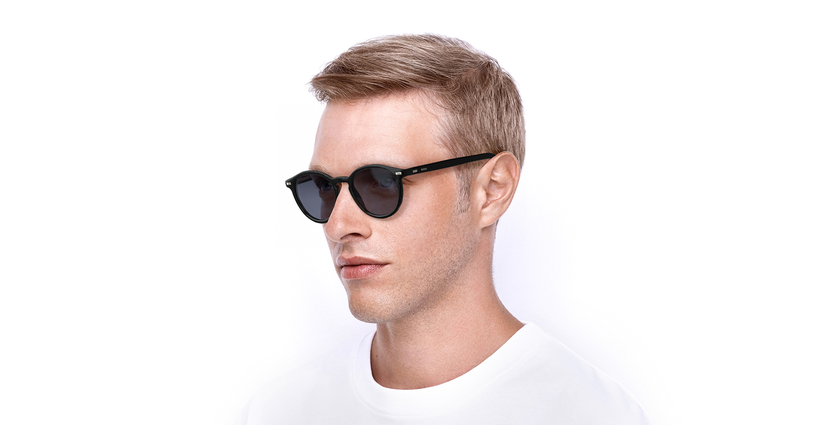 Lunettes de soleil homme 1365/S noir - vue de 3/4