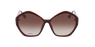 Lunettes de soleil femme GU7813 bordeaux/marron