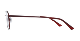 Lunettes de vue femme RZERO 33 rouge - Vue de face