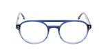 Lunettes de vue homme MAGIC209 bleu - Vue de face