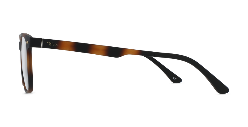 Lunettes de vue homme BASTIAN marron - Vue de face