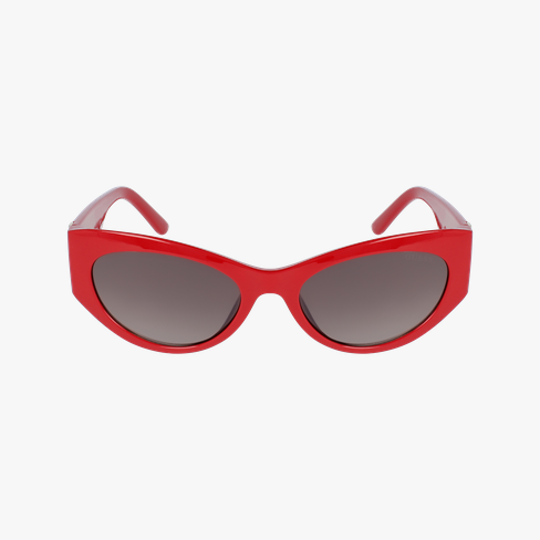 Lunettes de soleil femme GU7624 rouge Vue de face