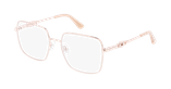 Lunettes de vue femme GU2953 dorée/rose - Vue de face