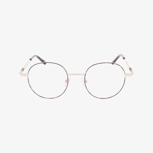 Lunettes de vue homme MAGIC283 écaille/dorée Vue de face