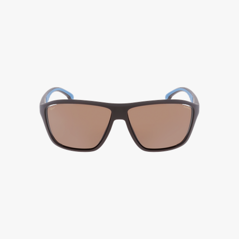 Lunettes de soleil CLAVEL POLARIZED marron Vue de face