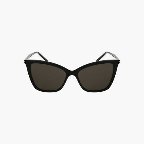 Lunettes de soleil femme SL 384 noir Vue de face