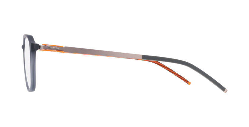 Lunettes de vue homme MAGIC272 noir/orange - Vue de face