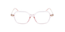 Lunettes de vue femme MAGIC MOANA rose