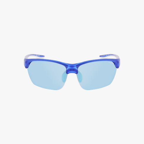 Lunettes de soleil LANGLEY POLARIZED bleu/blanc Vue de face