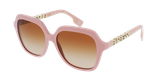 Lunettes de soleil femme BE4389 rose - Vue de face