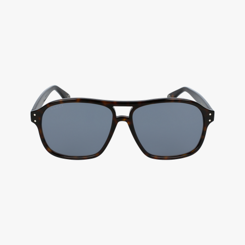 Lunettes de soleil homme GG0475S écaille Vue de face