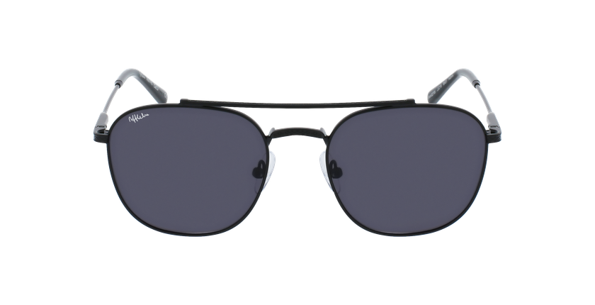 Lunettes de soleil homme PHIL noir - Vue de face