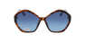 Lunettes de soleil femme GU7813 écaille/bleu