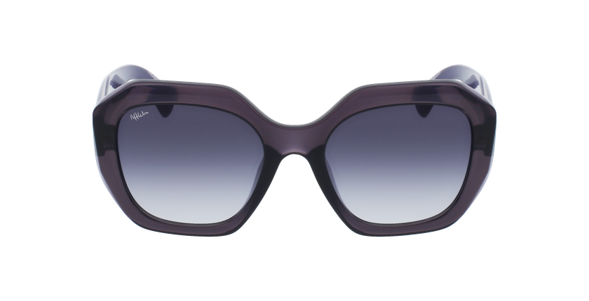 Lunettes de soleil femme NAIFARU violet - Vue de face