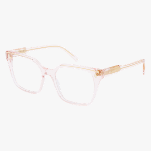 Lunettes de vue femme CARACTERES FIL D'OR EFFRONTEE rose