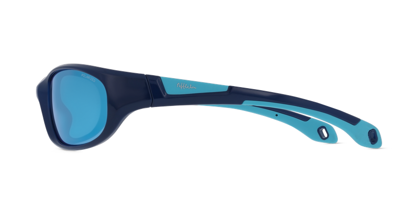 Lunettes de soleil enfant IVANO POLARIZED bleu - Vue de face